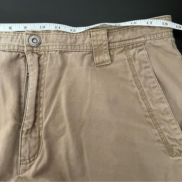Columbia Shorts 9'' Mens Sz 36 Brown Omni-Shield Chino Pocket Hiking Outdoor - Picture 10 of 12